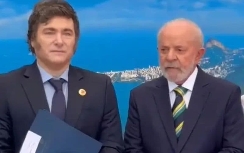 Milei culpa Lula por suposta campanha “anti-Argentina”