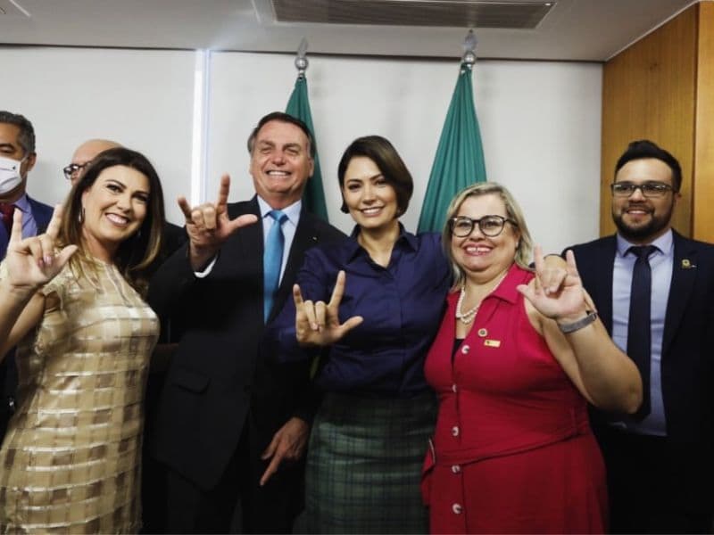 Michelle Bolsonaro diz que pauta da deficiência está acima de ideologias