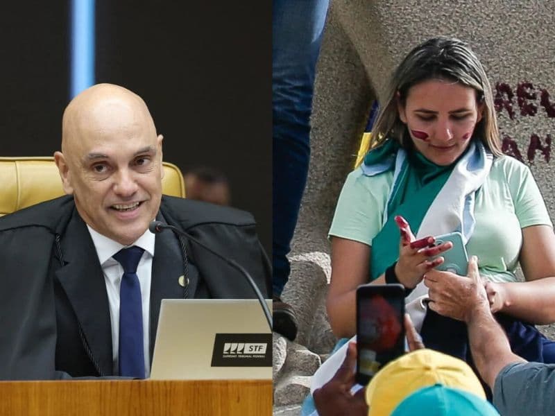 Moraes manda apurar falha em tornozeleira de Débora do Batom