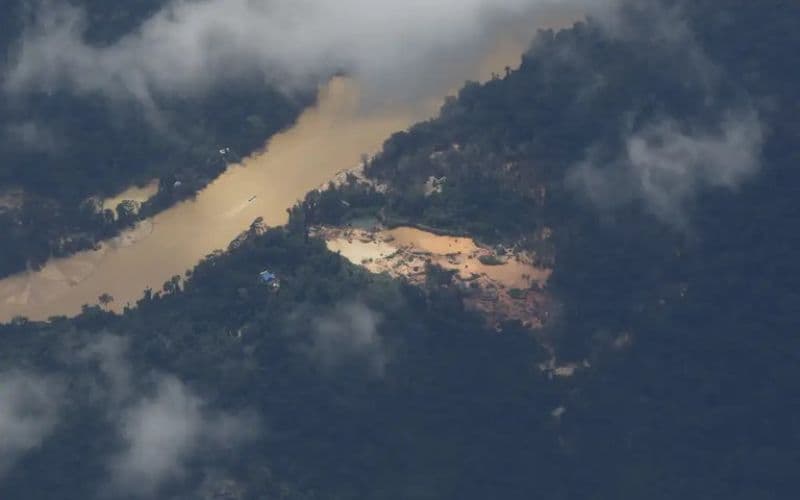 Garimpo ilegal em Maués contamina rio Abacaxis; MPF cobra R$ 1,5 bilhão