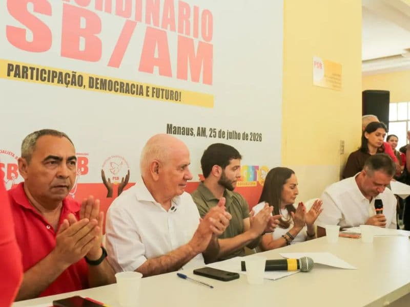 PSB marca convenção e define nomes para a disputa eleitoral no AM