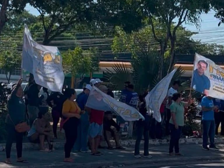 Cadê os bandeiraços? Campanha eleitoral aparece menos nas ruas de Manaus