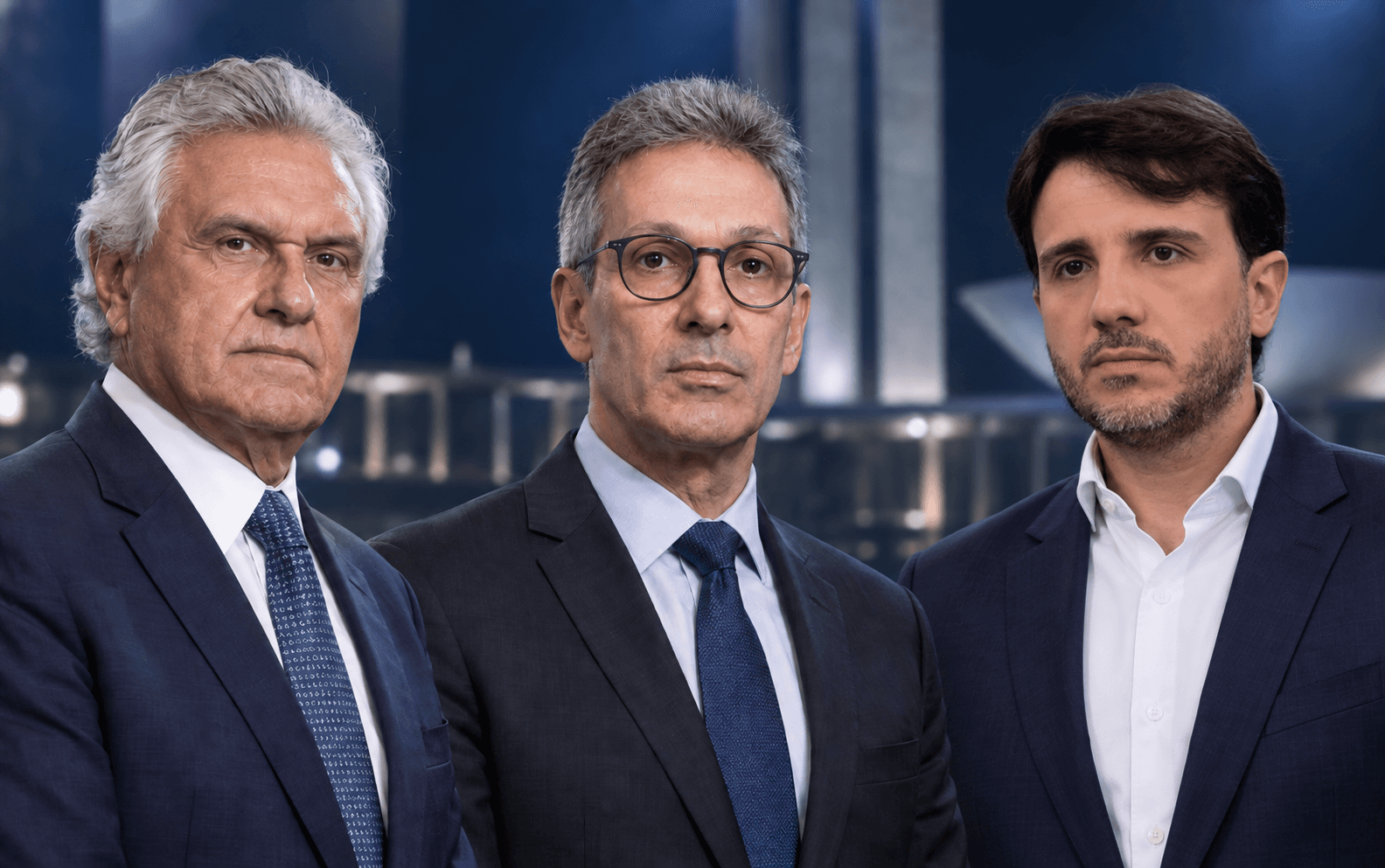 Caiado, Zema e Renan comentam afastamento do diretor-geral da PF