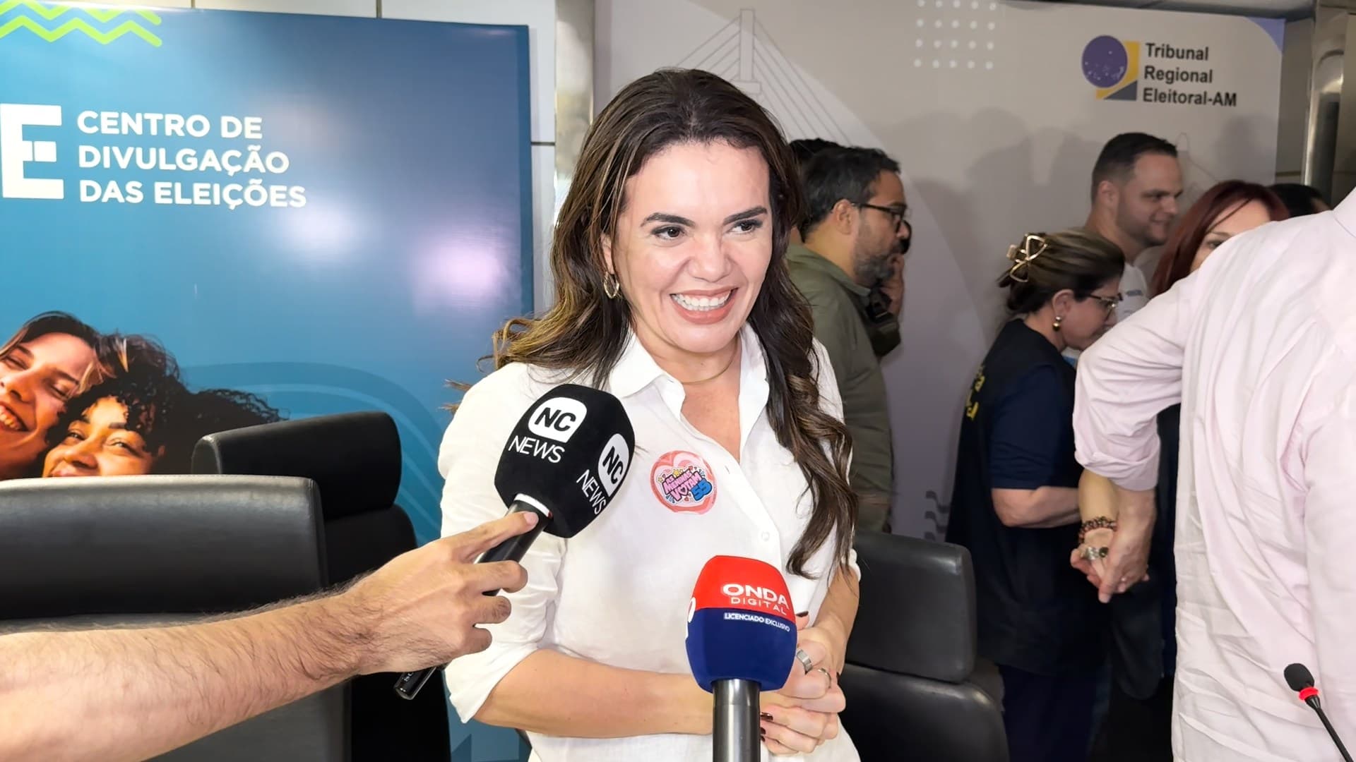 “Tenho muito orgulho de ser a primeira mulher vice-governadora”, diz Alessandra Campelo