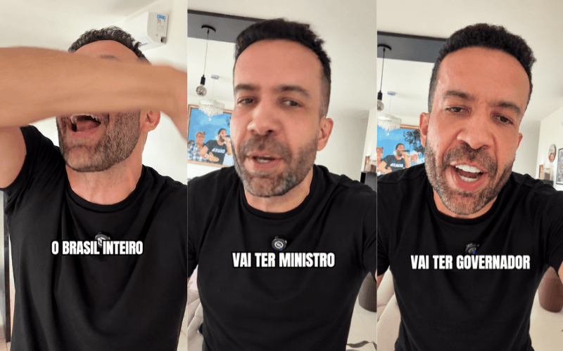 Janones anuncia live de 24 horas com ministro e governador após debate