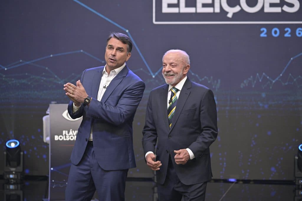 Real Time Big Data: veja como está disputa entre Flávio e Lula