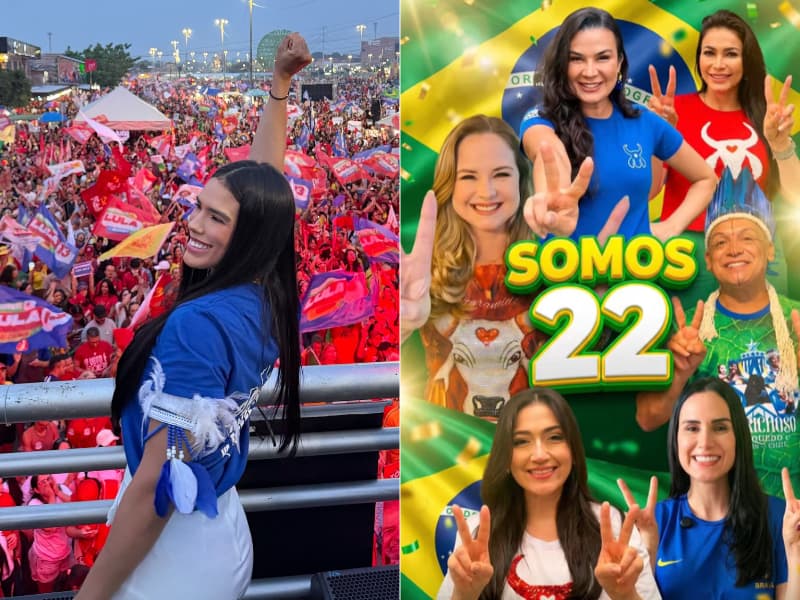 “Grande vergonha”, diz Marcela Marialva sobre apoio de ex-itens de Parintins a Flávio Bolsonaro