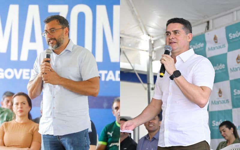 Wilson e David parabenizam Omar Aziz pela vitória no Governo do Amazonas