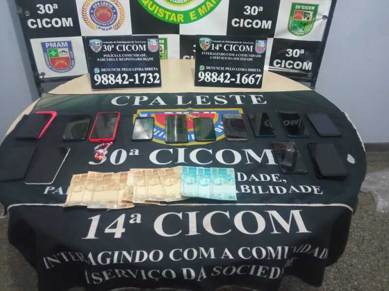 PM prende bando que fazia arrastões no Jorge Teixeira