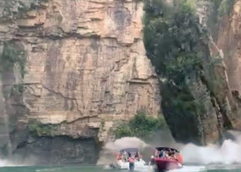 Polícia Civil conclui investigação sobre desabamento de rocha em Capitólio