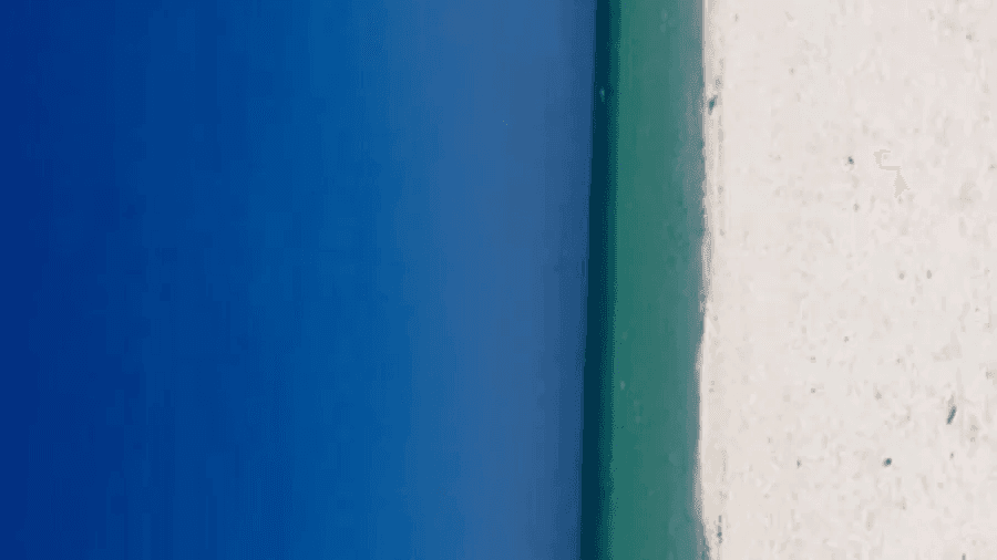 É praia ou porta? Imagem viraliza na internet e intriga internautas;Veja