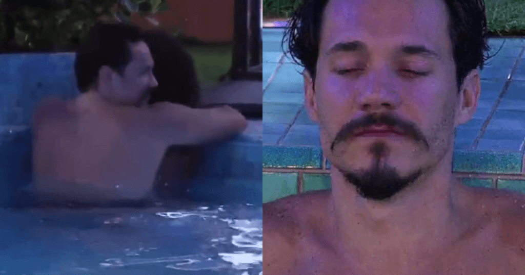 BBB22: Eliezer cerca Jessi na piscina e leva bronca da produção; assista