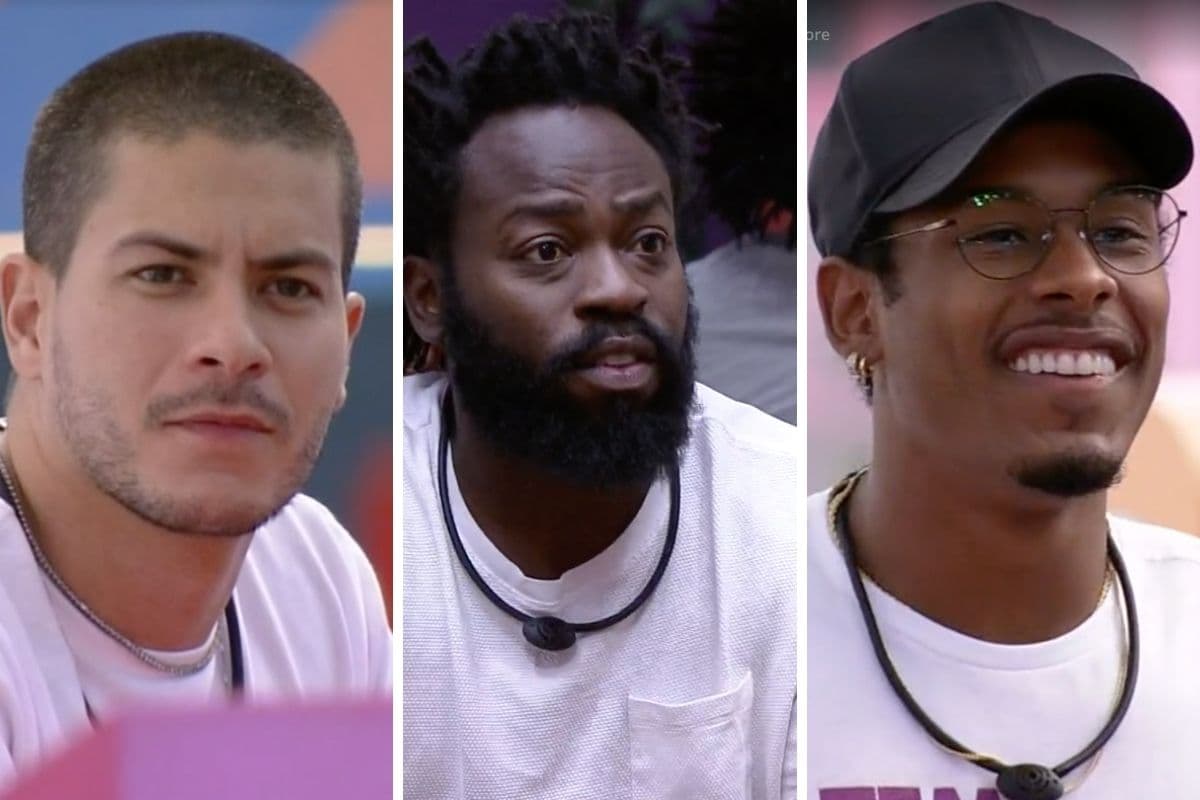 BBB22: Arthur, PA e DG disputam o prêmio de R$1,5 milhão