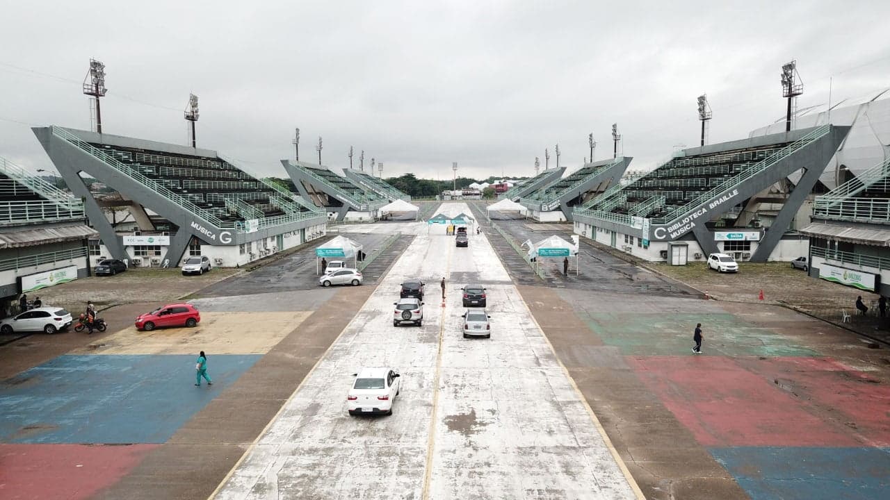 Encerra neste sábado o ponto de vacinação contra a Covid-19 no Sambódromo