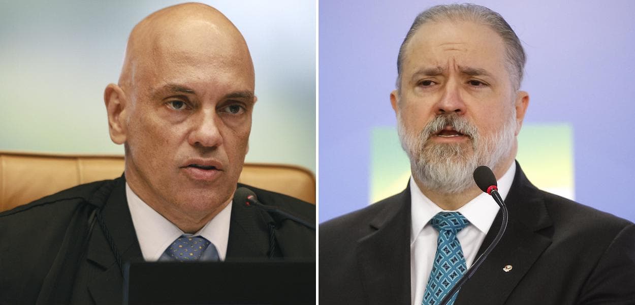 Augusto Aras arquiva notícia-crime de Bolsonaro contra Moraes apresentada à PGR