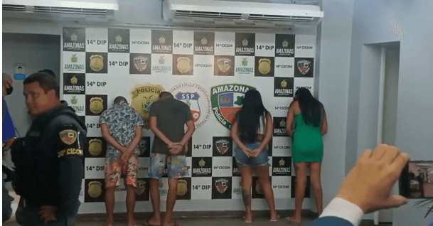 Vídeos: Mulher é presa suspeita de assalto que baleou um policial militar