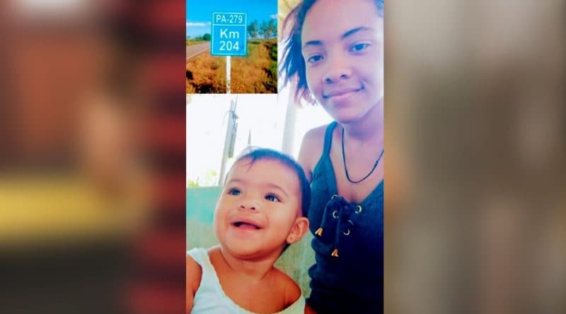 Mãe e bebê morrem em acidente de trânsito no Pará
