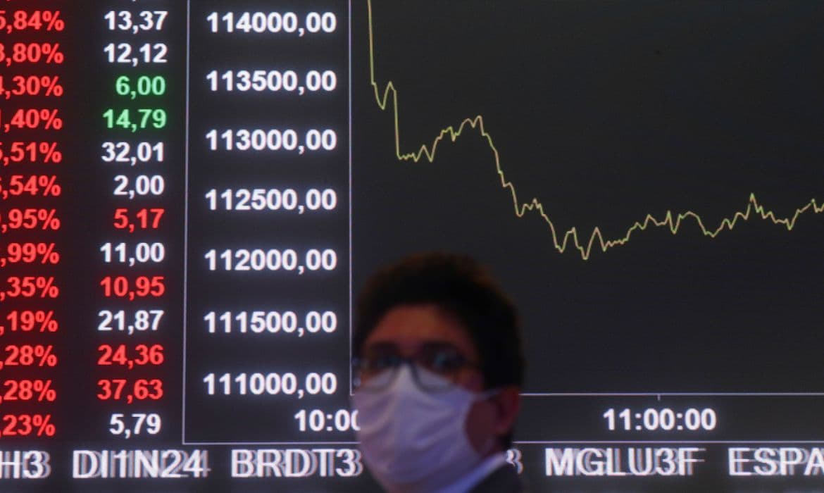 Bolsa cai mais de 2% com cenário externo desfavorável