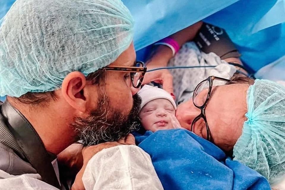 Filha do ator Juliano Cazarré volta à UTI para cateterismo no coração