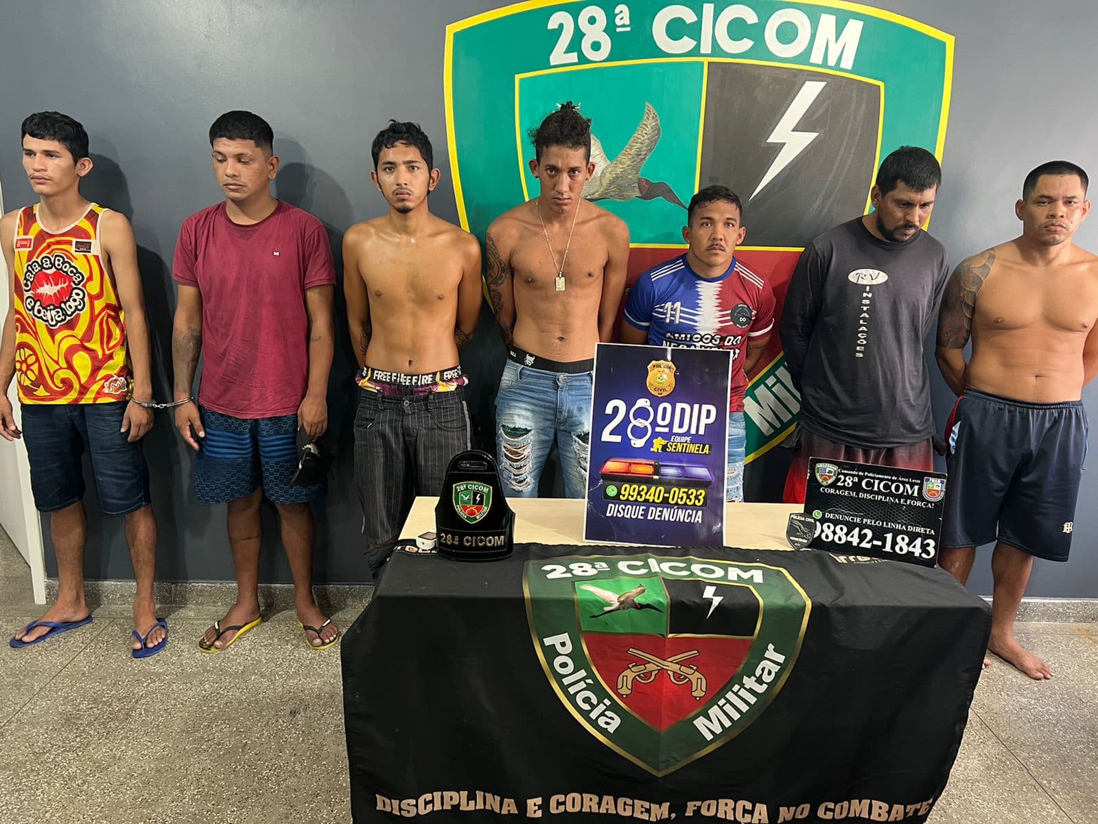 Polícia prende sete suspeitos de esquartejamento por vingança de L7