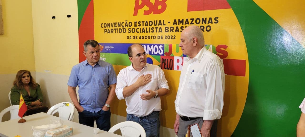 PSB anuncia apoio a candidatura de Ricardo Nicolau ao governo do Amazonas