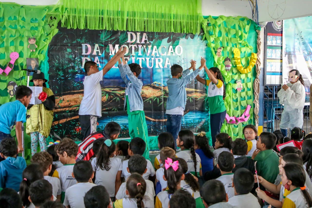“Dia da Motivação da Leitura” é realizado em escola municipal