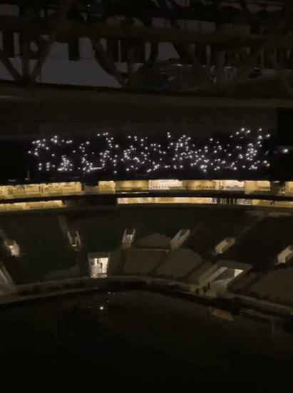 Torcida do Athlético-PR festeja ida para final da Libertadores