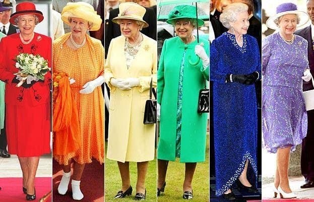 5 Vestidos icônicos usados pela Rainha Elizabeth II