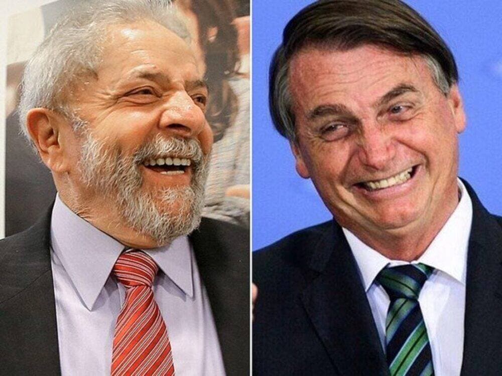 Pesquisa Quaest aponta Lula com 44% e Bolsonaro 34% nas intenções de voto