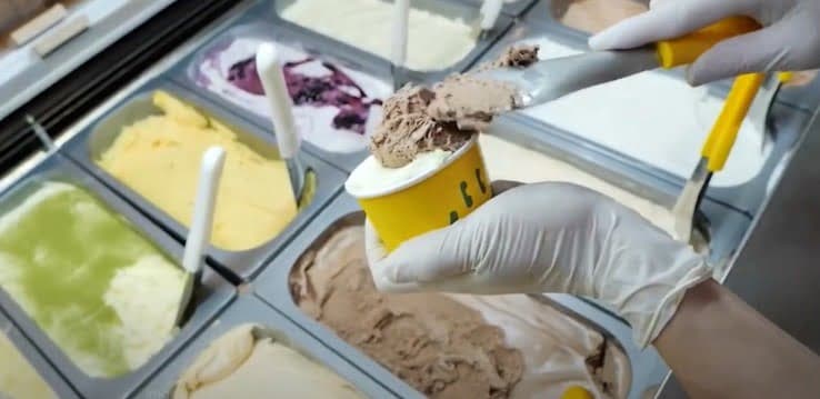 Em dias quentes a alternativa é recorrer ao sorvete em Manaus