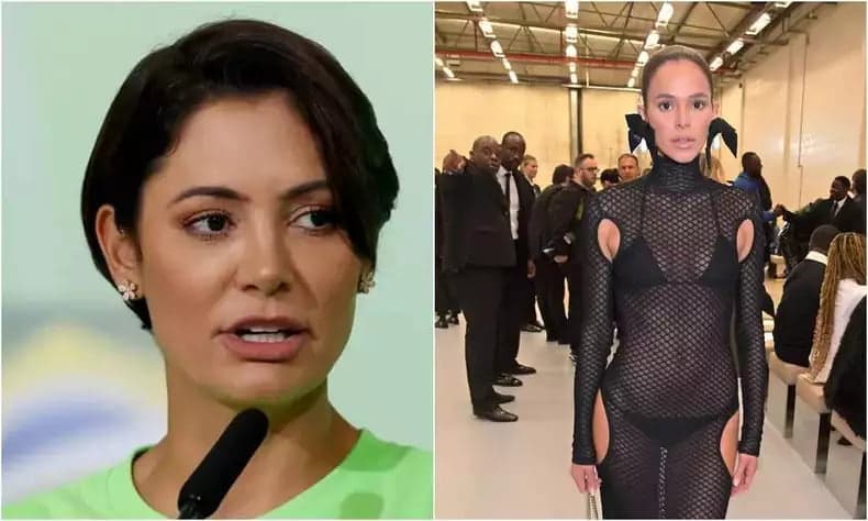 Michelle Bolsonaro chama Bruna Marquezine de “feia e vulgar” no Instagram