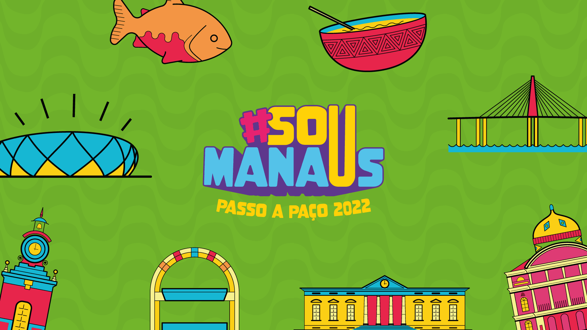 Confira a programação deste domingo no “Sou Manaus 2022”