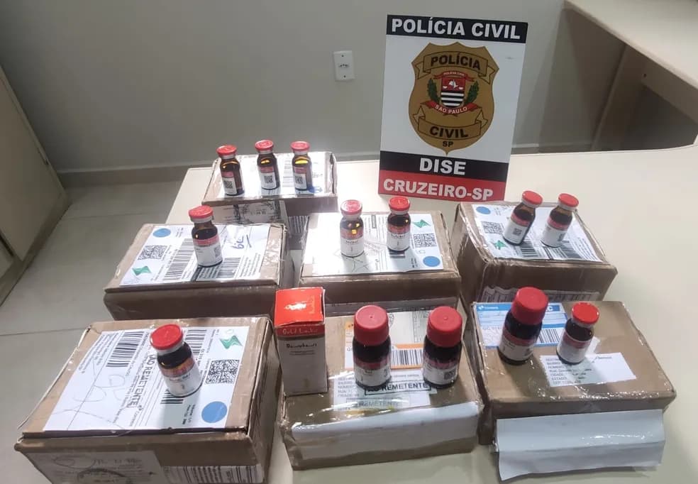 Polícia apreende caixas de anabolizantes enviadas pelos Correios