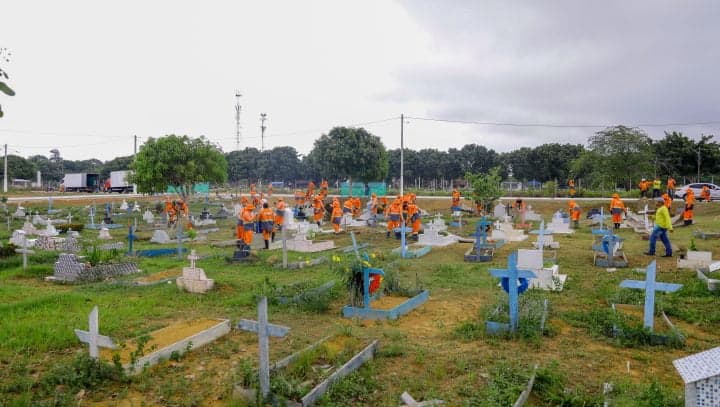Dia dos Finados: cemitérios de Manaus recebem revitalização para visitação