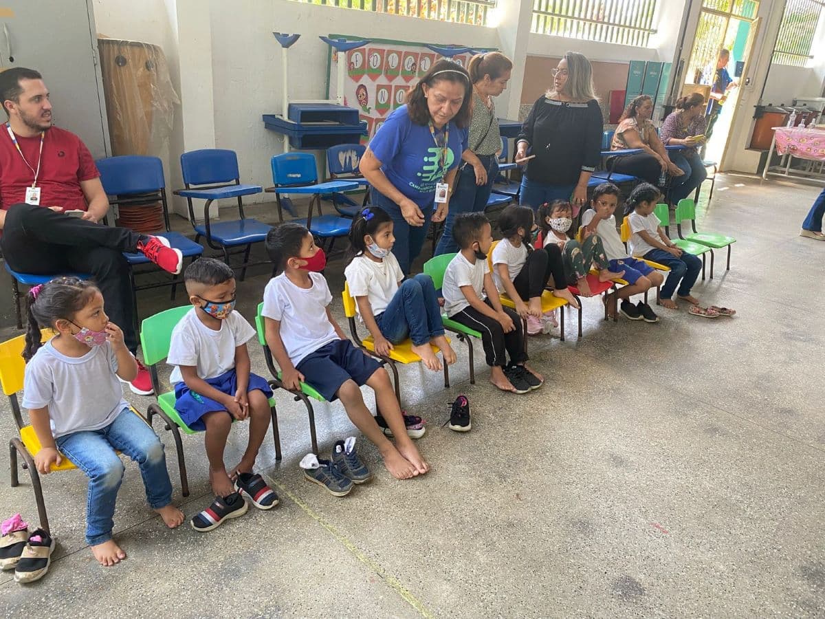 Combate à obesidade é tema em escolas e unidades de saúde de Manaus