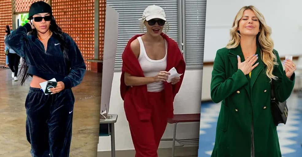 Famosos votam no primeiro turno das Eleições 2022