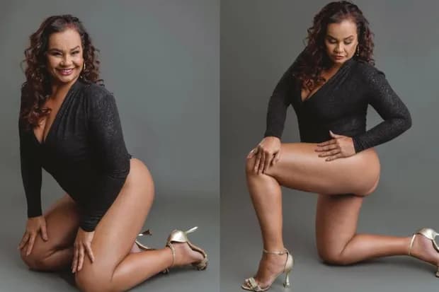Solteira aos 65 anos, Solange Couto posa sexy e reflete: “Estou feliz”