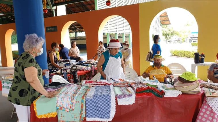 Parque do Idoso realiza Feira de Artesanato de Natal