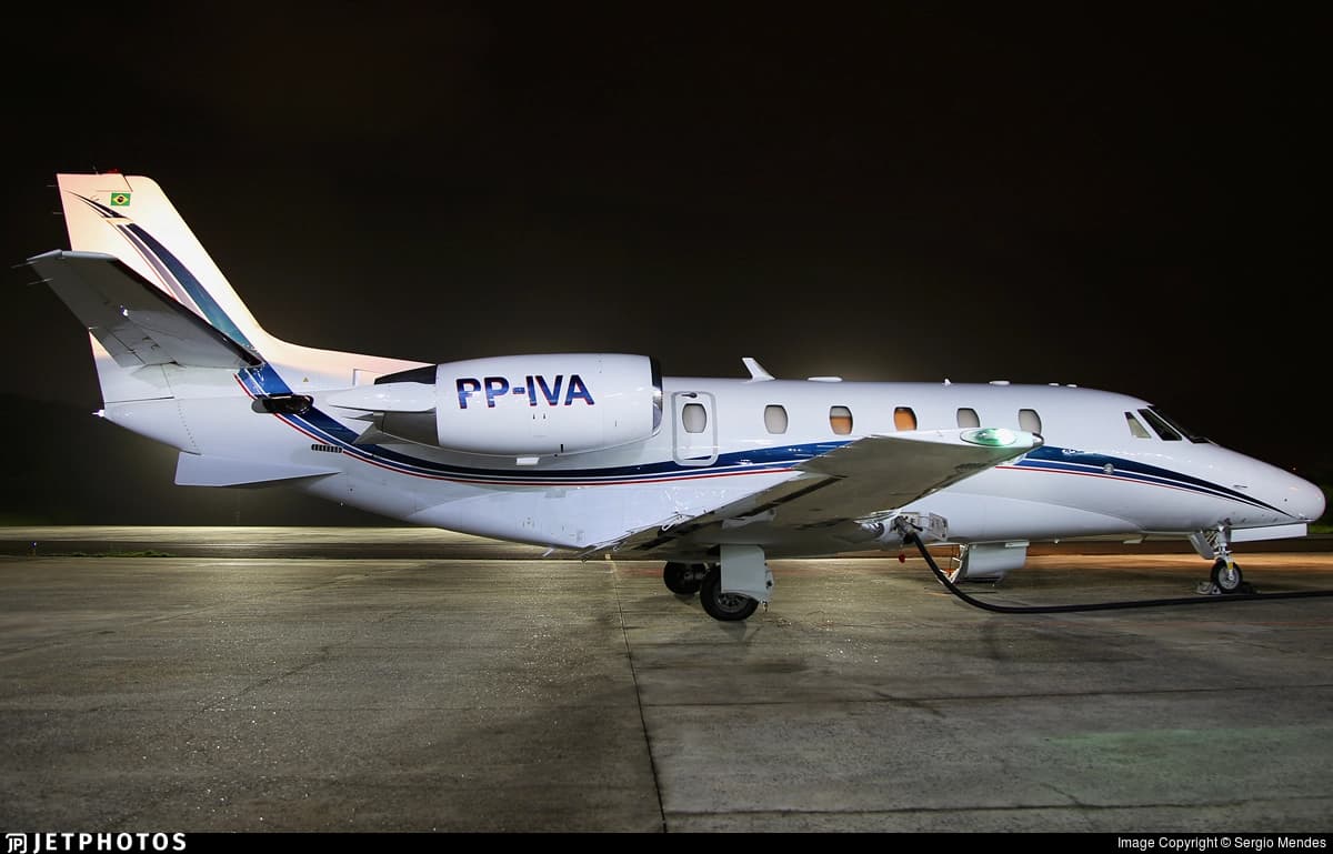 Jatinho de empresário amazonense transporta o presidente eleito