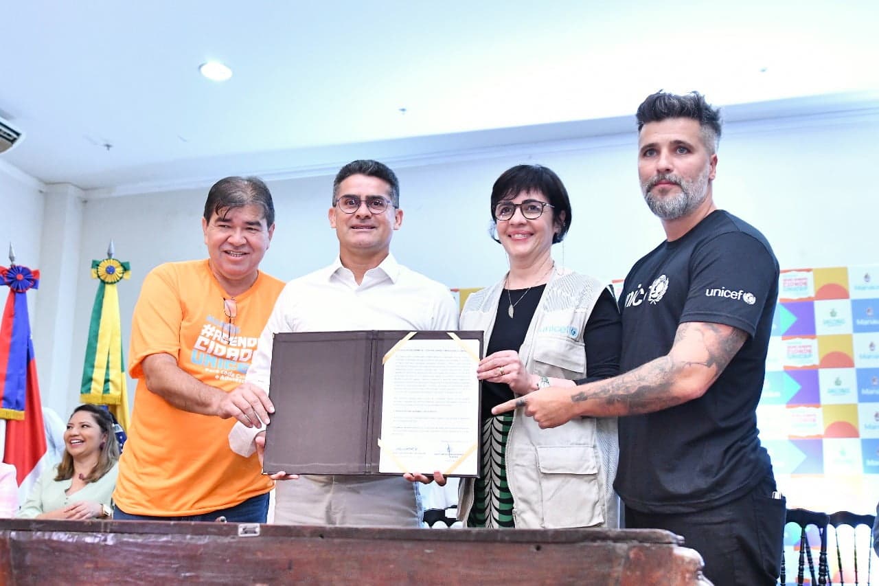 Manaus firma compromisso com Unicef para proteção de crianças e adolescentes