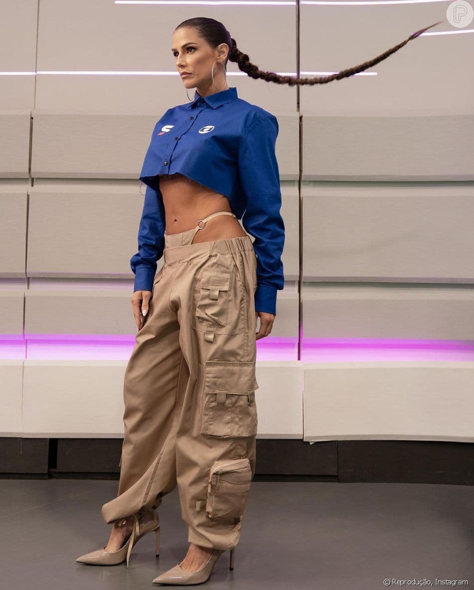 Look de Deborah Secco como comentarista da Copa viraliza