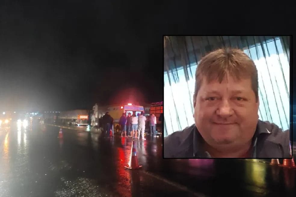 Empresário morre ao bater carro em bloqueio de estrada em MT