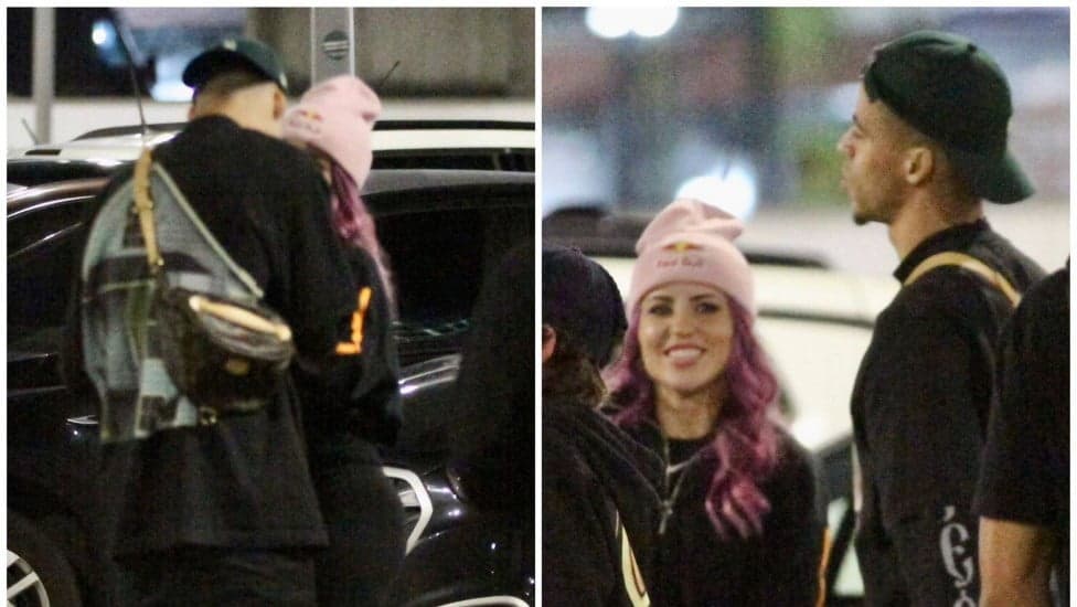 Letícia Bufoni e L7nnon são flagrados aos beijos