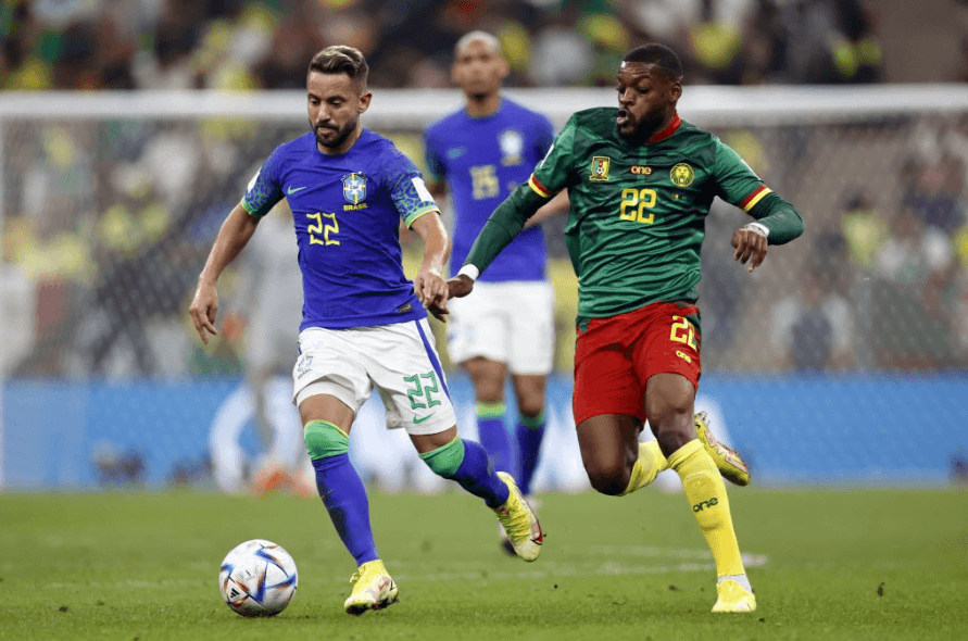 Com um desempenho fraco, Brasil perde de Camarões por 1 a 0