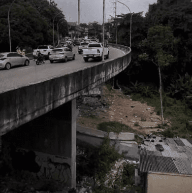 Técnicos negam risco de desabamento de viaduto em Manaus
