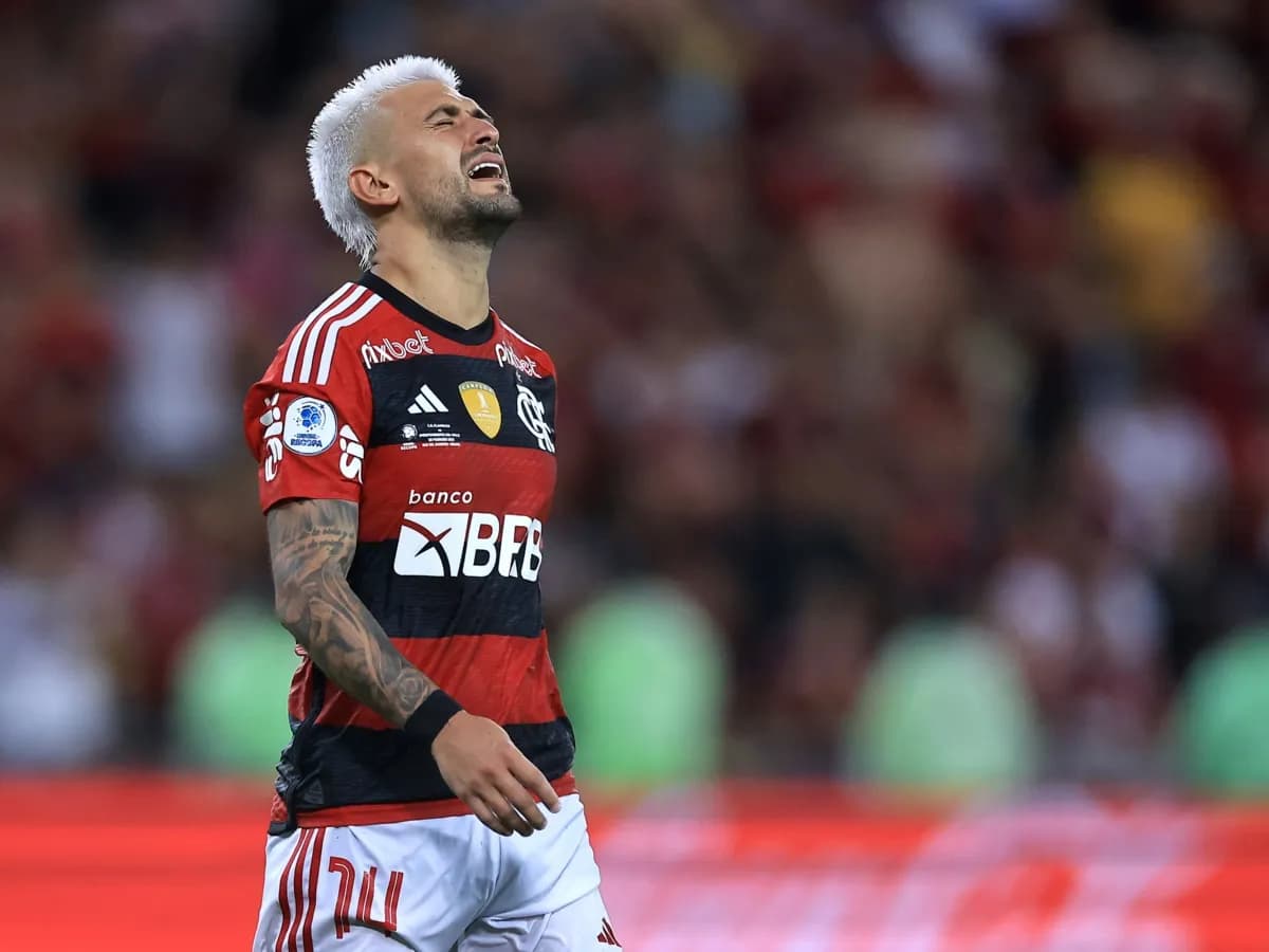 Arrascaeta é desfalque no Flamengo por tempo indeterminado