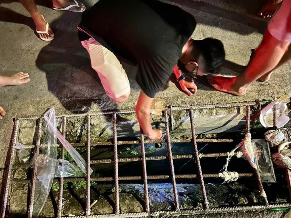 Vídeo: Homem se joga em bueiro para fugir de linchamento no São José