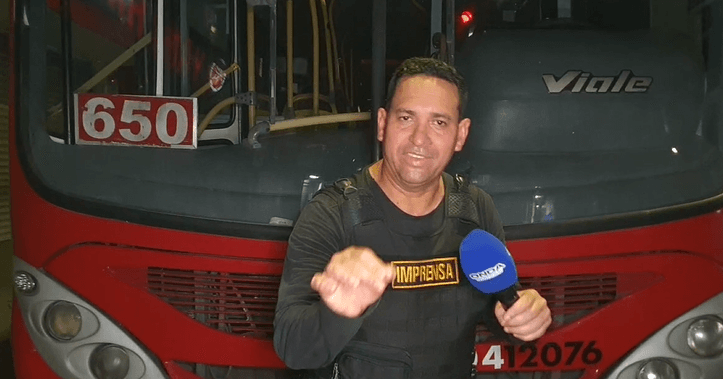 Assalto na linha de ônibus 650 leva pânico aos passageiros