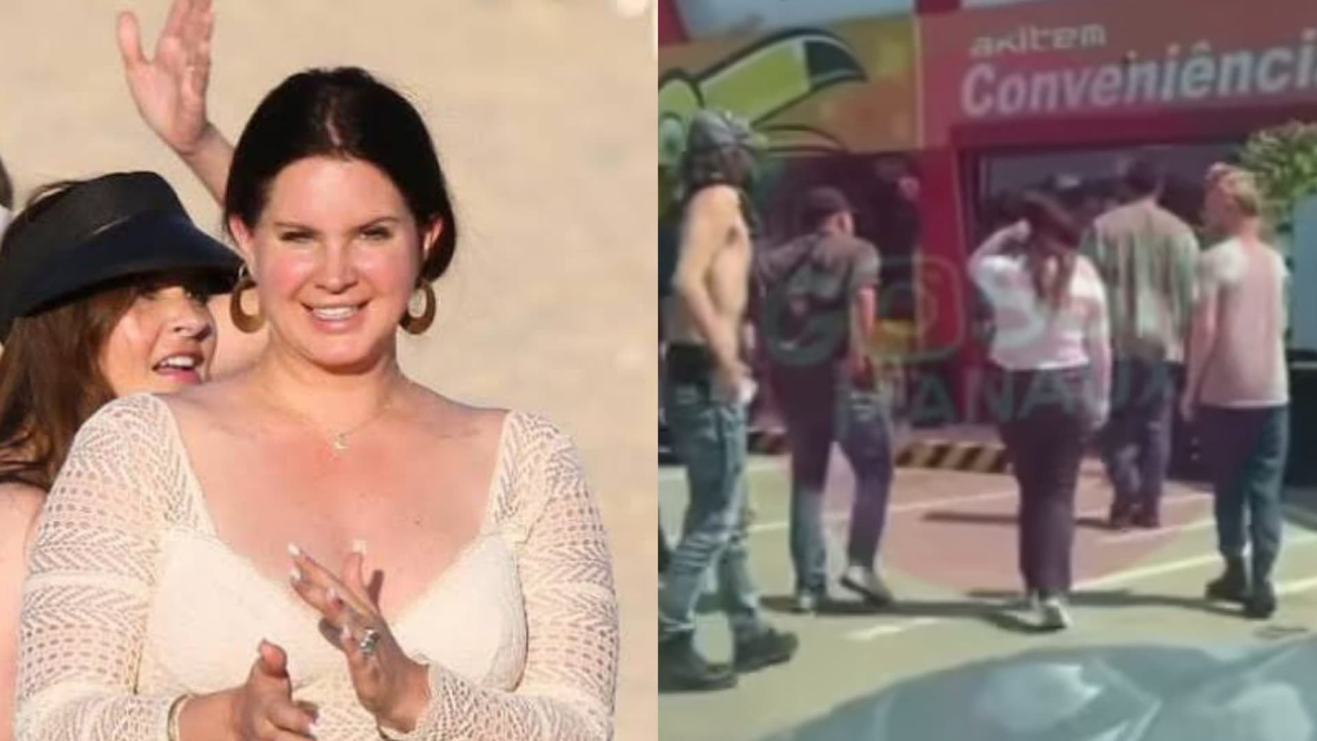 Vídeos da cantora americana Lana Del Rey em conveniência de Manaus leva fãs à loucura