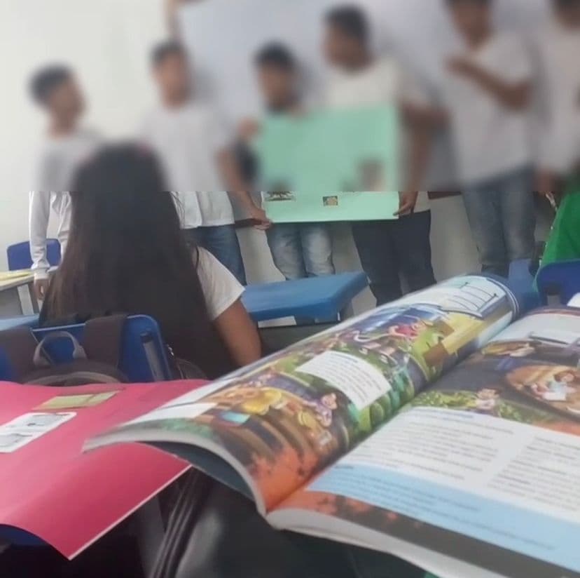 VÍDEO: Aluno fura com caneta colega que riu dele em escola de Manaus